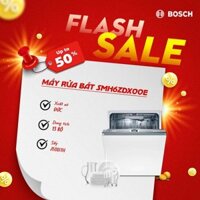 Máy rửa bát âm tủ Bosch SMH6ZDX00E