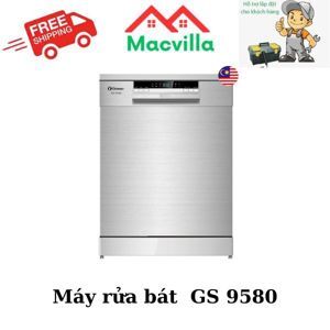 Máy rửa bát âm tủ Grasso 15 bộ GS9580