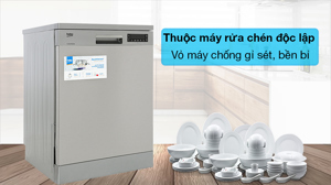 Máy rửa bát Beko 13 bộ DFN28424X