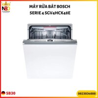 Máy rửa bát Bosch serie 4 SGV4HCX48E