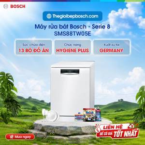 Máy rửa bát độc lập 13 bộ Bosch SMS88TW05E