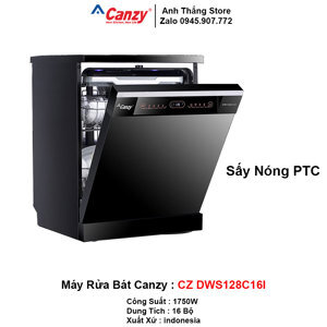 Máy rửa bát Canzy 16 bộ CZ DWS128C16I