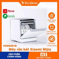 Máy rửa bát / chén thông minh XIAOMI Mijia internet Dishwasher khử trùng lắp rời đặt trên mặt bếp gia đình chính hãng