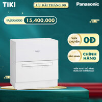 Máy rửa bát để bàn Panasonic NP-TH1WEVN - Có chức năng sấy khô - Hàng chính hãng