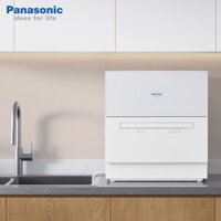 Máy rửa bát để bàn Panasonic NP-TH1WEVN - Có chức năng sấy khô - Hàng chính hãng