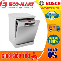 Máy rửa bát độc lập Bosch SMS8YCI01E 2400W, 14 bộ châu Âu (Có kỹ thuật đi lắp đặt hướng dẫn sử dụng)