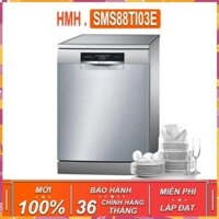 Máy rửa bát độc lập Bosch HMH.SMS88TI03E - Seri 8 , dung tích rửa 13 bộ chén bát ( Xuất sứ Đức - Phân Phối Chính Hãng )