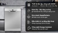 MÁY RỬA BÁT ĐỘC LẬP BOSCH SMS2IVI61E SERIE 2 13 BỘ