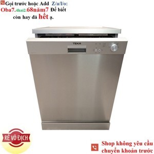 Máy rửa bát Teka độc lập 13 bộ LP8 650 SS TTH