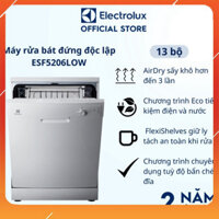 Máy rửa bát đứng độc lập Electrolux ESF5206LOW 60cm cho 13 bộ chén dĩa, sấy khô hơn