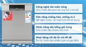 Máy rửa bát độc lập 15 bộ Galanz W60B1A401M