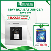 Máy rửa bát Junger DWJ-140 thiết kế gọn gàng, sức chứa 15 bộ bát đĩa - Khánh Trang Home