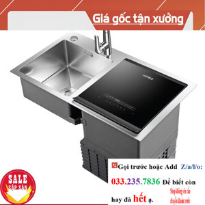 Máy rửa bát kết hợp bồn rửa 6 bộ Hafele HDW-SD90A 539.20.530