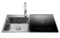 Máy rửa bát kết hợp chậu Kaff KF SWM6