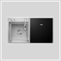 MÁY RỬA BÁT KẾT HỢP CHẬU RỬA KAFF KF-SWM6