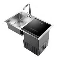 Máy rửa bát kết hợp chậu rửa Hafele HDW-SD90A