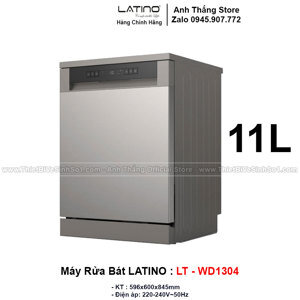 Máy rửa bát Latino 13 bộ WD1304