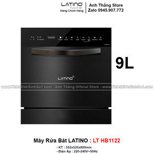 Máy rửa bát độc lập 11 bộ Latino LT-HB1122