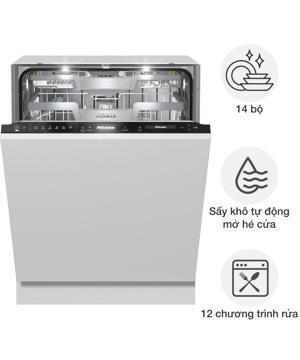 Máy rửa bát âm tủ 14 bộ Miele G 7590 SCVi