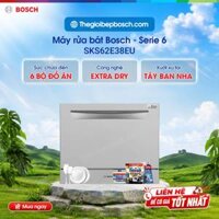 Máy rửa bát mini Bosch SKS62E38EU