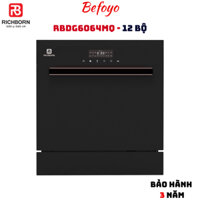Máy Rửa Bát RICHBORN RBDG6064MQ 12 bộ Hàn Quốc, kích thước nhỏ gọn sức chứa lớn, bảo hành 3 năm tại nhà