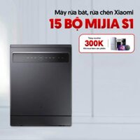 Máy rửa bát, rửa chén Xiaomi 15 bộ Mijia S1 – Khử trùng 99,9%, cảm biến chất bẩn thông minh