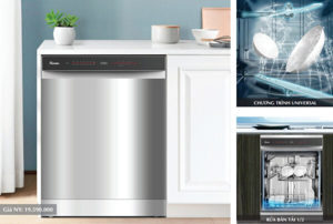 Máy rửa bát Texgio 12 bộ TGF7412BE