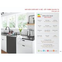 Máy rửa bát Texgio 15 Bộ TGF6019B