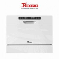 Máy rửa bát Texgio 6 bộ TG-DT2022A - Sấy nhiệt dư