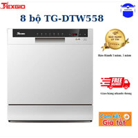 Máy Rửa Bát Texgio 8 Bộ TG-DTW558 Cao Cấp