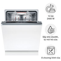 Máy rửa chén âm tủ Bosch SMD8TCX04E Series 8