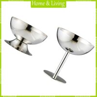 Máy rửa chén AOTO Bát thép không gỉ an toàn Cốc kem chống trượt có và chân thấp Máy rửa chén Kính tráng miệng an toàn