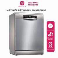 Máy Rửa Chén Bát 14 Bộ BOSCH SMS6ZCI49E, Công Nghệ Sấy Zeolith - Hàng Chính Hãng