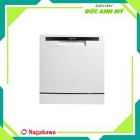 Máy rửa chén bát 8 bộ cao cấp Nagakawa NK8D61M