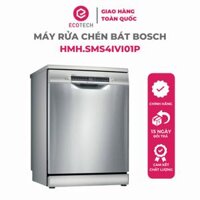 Máy rửa chén bát Bosch HMH.SMS4IVI01P 12 bộ, model 2021 có Home Connect - Hàng chính hãng