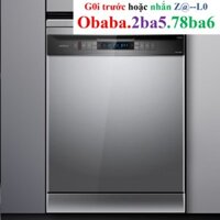 Máy rửa chén bát HAFELE HDW-F6051S 538.21.370, Rửa 15 bộ, sấy nhiệt khô tuyệt đối, UV diệt khuẩn