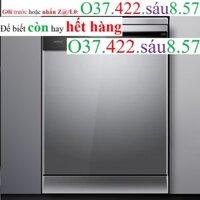 Máy rửa chén bát HAFELE HDW-F6051S 538.21.370, Rửa 15 bộ, sấy nhiệt khô tuyệt đối, UV diệt khuẩn e