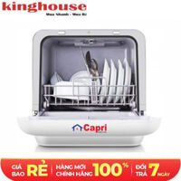 Máy rửa chén bát mini để bàn Capri CR-2602