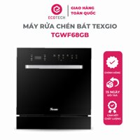 Máy Rửa Chén Bát Texgio 8 Bộ TGWF68GB - Hàng Chính Hãng