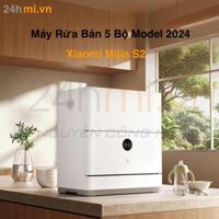 Máy Rửa Chén Bát Xiaomi Mijia S2 5 Bộ Model 2024 – Sấy khô ở nhiệt độ cao 80ºC