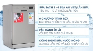 Máy rửa bát độc lập Galanz 11 bộ W45A3A401S-0E1 (SS)