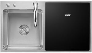 Máy rửa bát kết hợp bồn rửa 6 bộ Kaff KF-SWM6