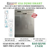 Máy rửa chén Zemmer SMI68MI06EZTA - Giadung_Smart