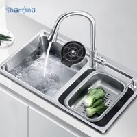 Máy rửa cốc tự động Shamjina Tiết kiệm nước Bồn rửa chén Cốc máy giặt đính kèm Cốc cà phê