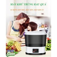 Máy Rửa Hoa Quả Khử Khuẩn, Làm Sạch Chất Độc Hại, Thuốc trừ sâu Rau Quả, Thịt, Bát đũa Chính Hãng - Công Nghệ Ozone