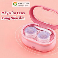 Máy Rửa Lens Sóng Âm 360 Độ Sạch Sâu, Cốc Rửa Lens Tự Động Kèm Nhíp Gắp Tiện Lợi Mạnh Mẽ MRL01