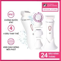 Máy rửa mặt 4-in-1 Lady Shaver & Facial Brush