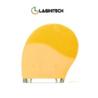 Máy Rửa Mặt Halio Facial Cleansing &amp; Massaging Device Sóng Âm Dành Cho Mọi Loại Da - Vàng
