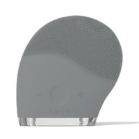 Máy Rửa Mặt Halio Facial Cleansing &amp; Massaging Device Sóng Âm Dành Cho Mọi Loại Da - Xám