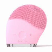 Máy Rửa Mặt Halio Facial Cleansing &amp; Massaging Device Sóng Âm Dành Cho Mọi Loại Da - Hồng Nhạt